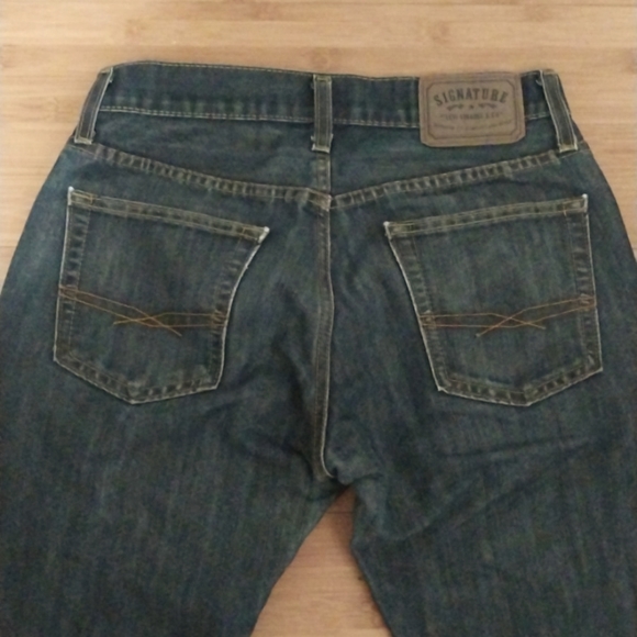 EUC Levi's Signature Slim Straight Leg Jeans Men's 28 x 30 - Picture 6 of 8